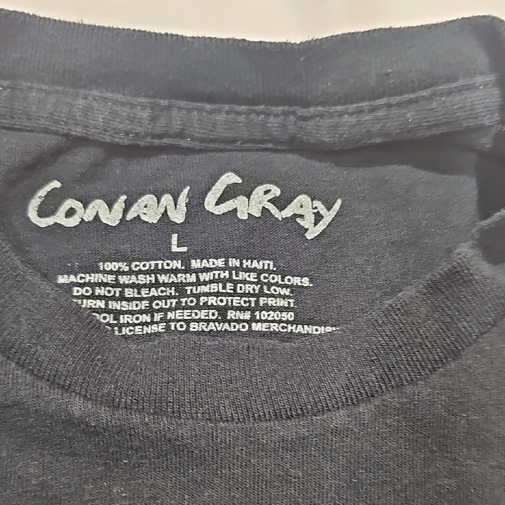 Conan Gray Superache Tour Black T-Shirt - Picture 2 of 3